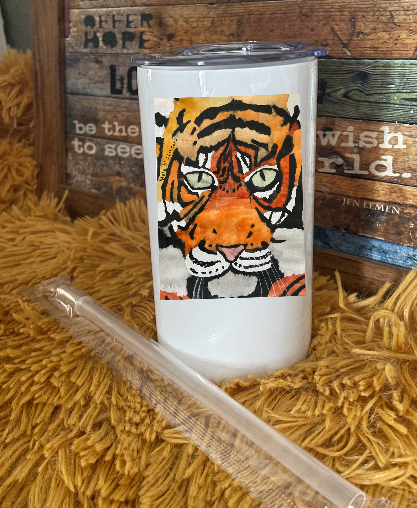 Tiger Watercolor - Various Products