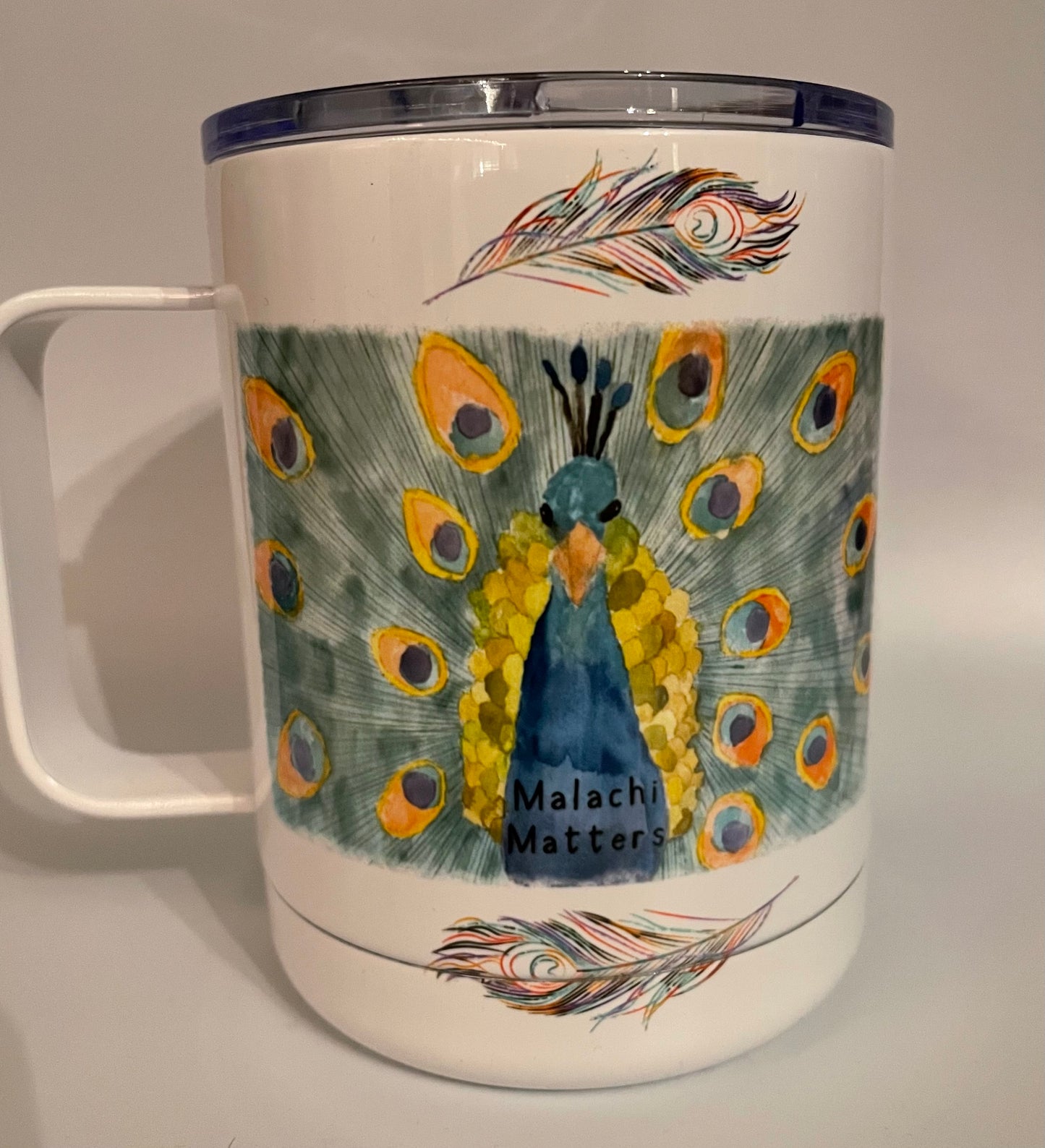 Peacock Watercolor Artwork - various options!