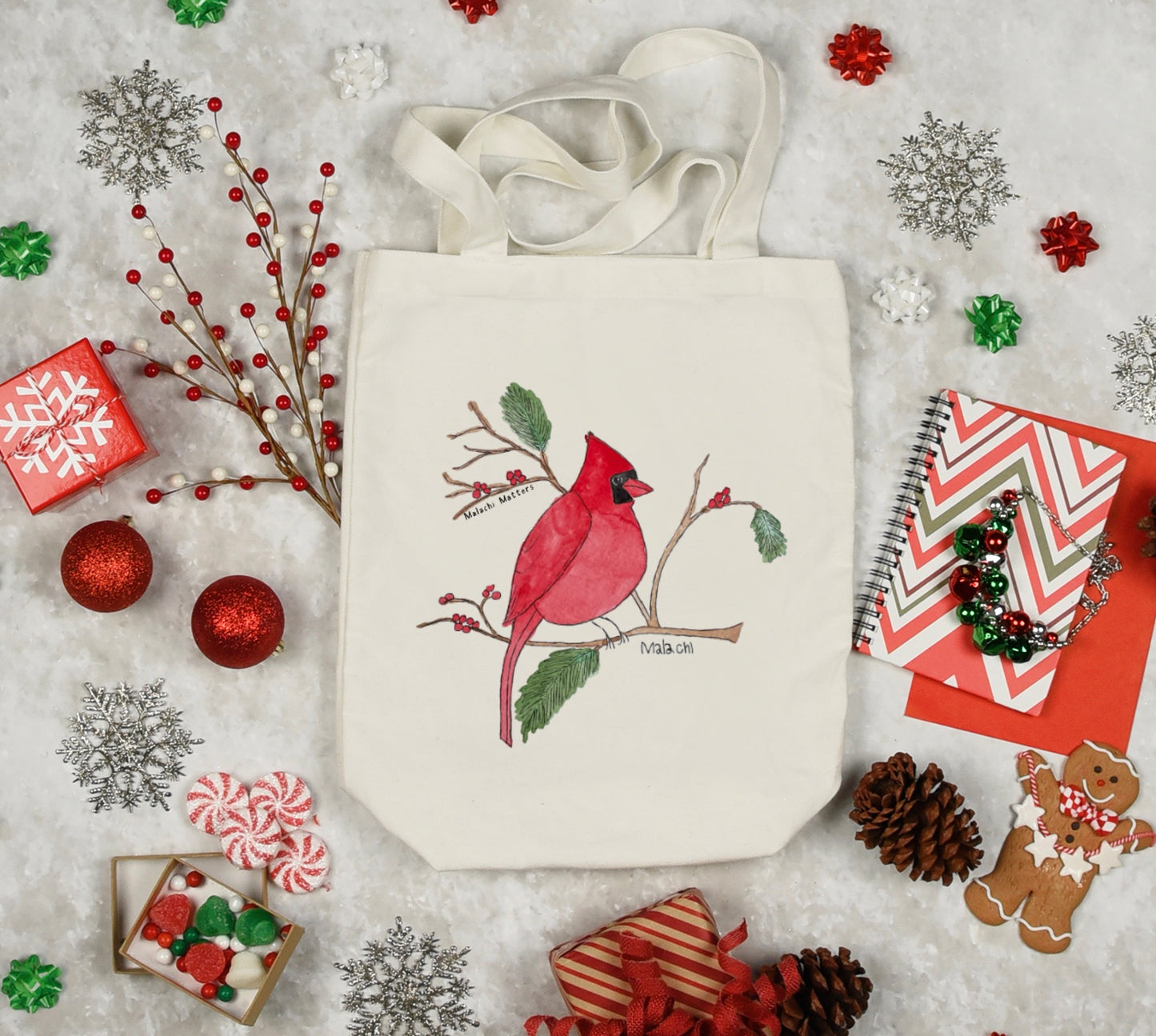Winter Cardinal by Malachi