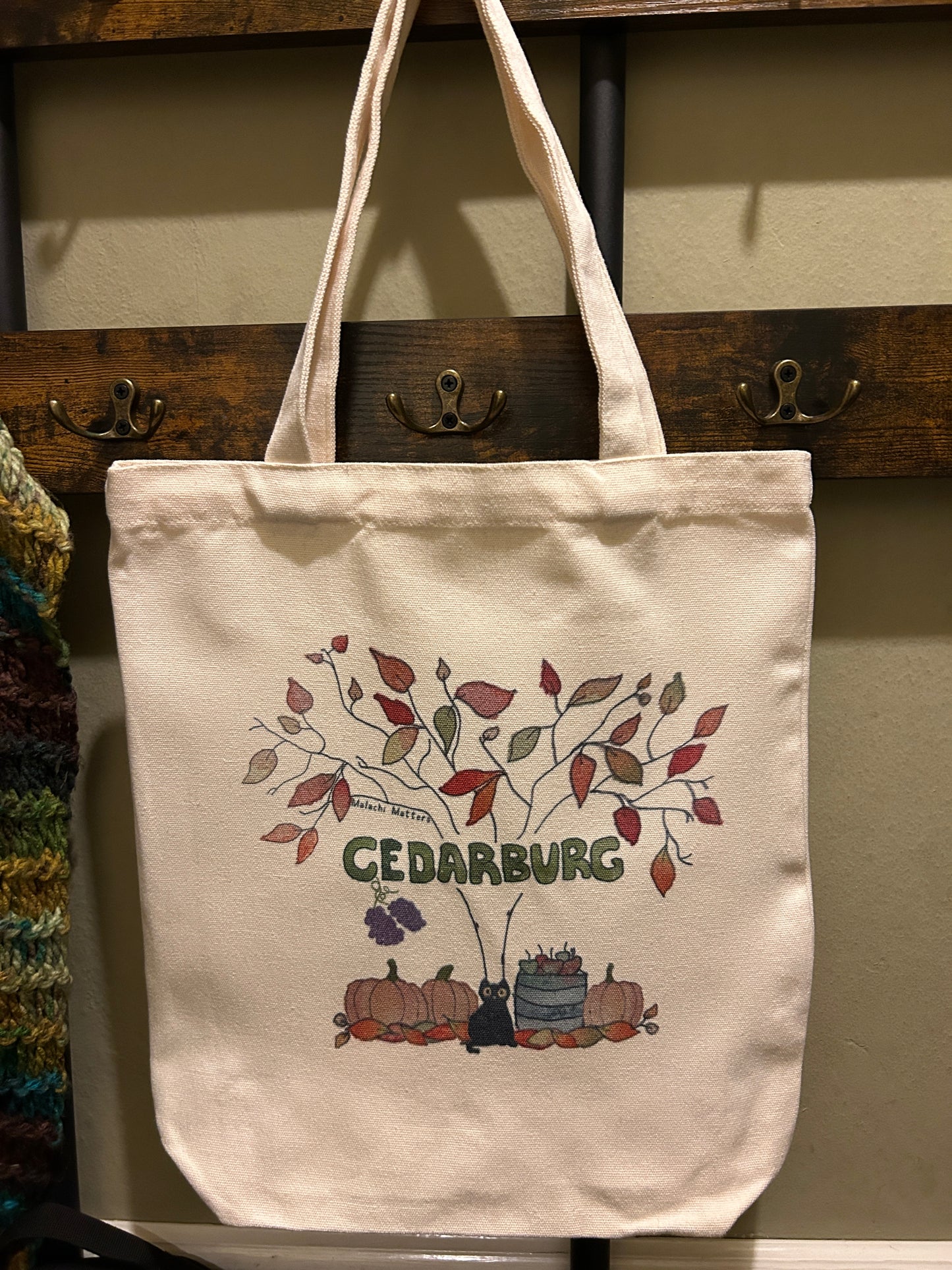 Spooky Kitty and Cedarburg Fall - Malachi’s Artwork