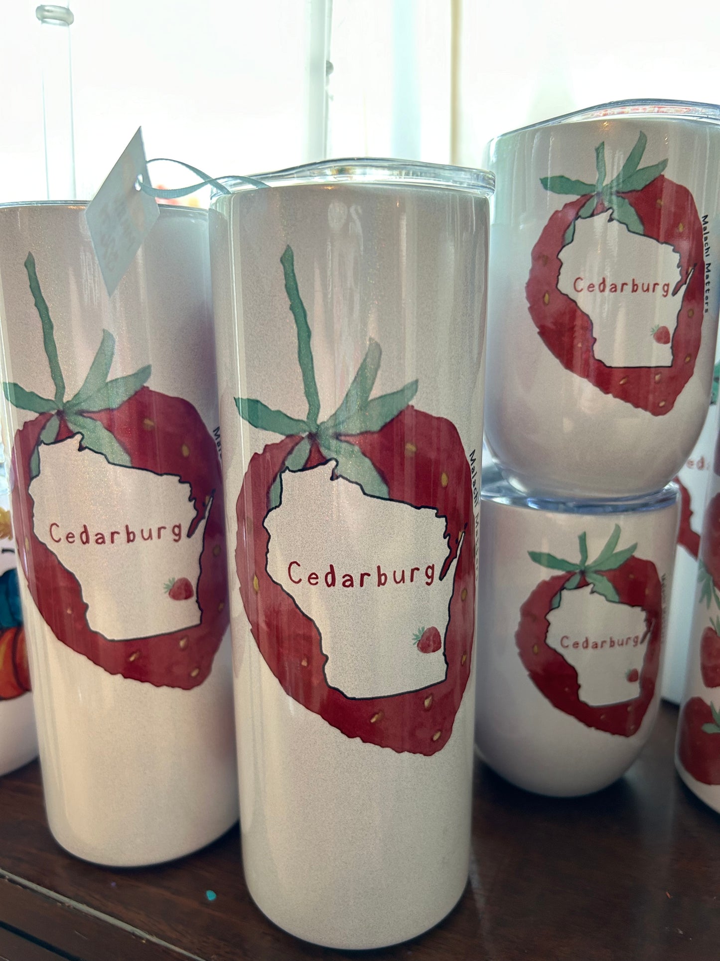 Cedarburg Strawberry Various Drinkware Overstock