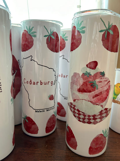 Cedarburg Strawberry Various Drinkware Overstock