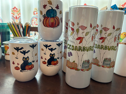 Spooky Kitty/ Pumpkin/Cedarburg Fall Various Overstock