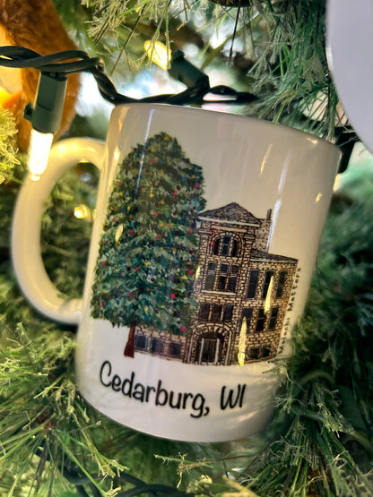 Cedarburg City Hall Christmas Tree