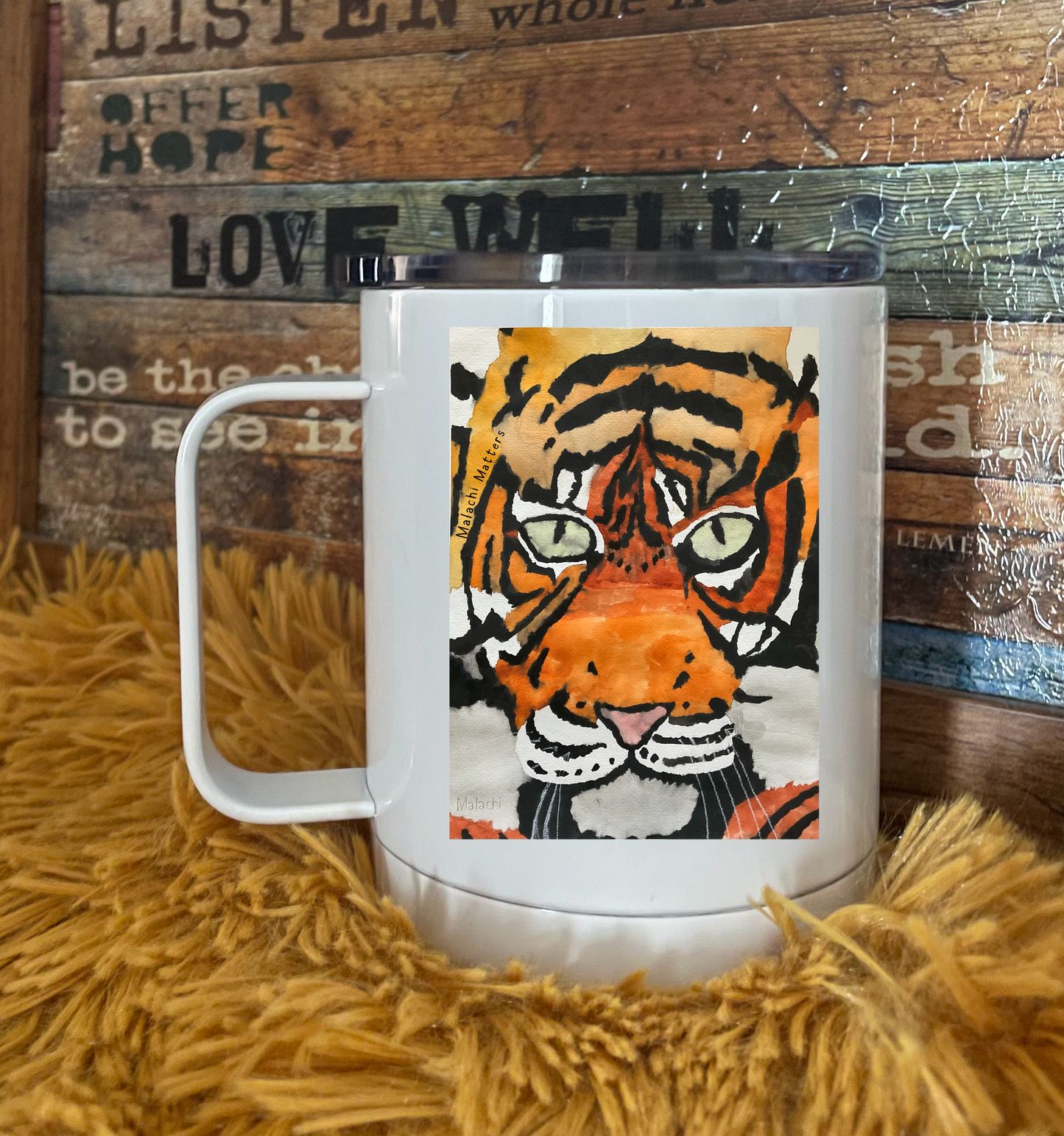 Tiger Watercolor - Various Products